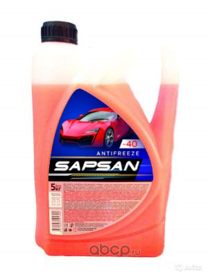 Антифриз Sapsan Red   (Юг) 5л